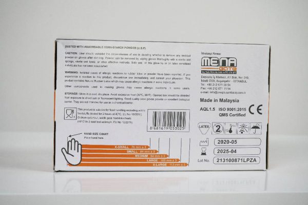 One Plus +1 lateks muayene eldivenleri pudrali Toptan Satış Üretici (1)