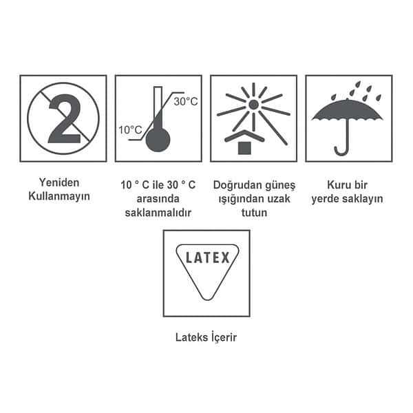 One Plus +1 eldiven-kullanım-talimatları-lateks içerer