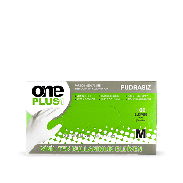 Oneplus Vinil Tek Kullanımlık Eldiven One Plus Vinil Tek Kullanımlık Eldiven