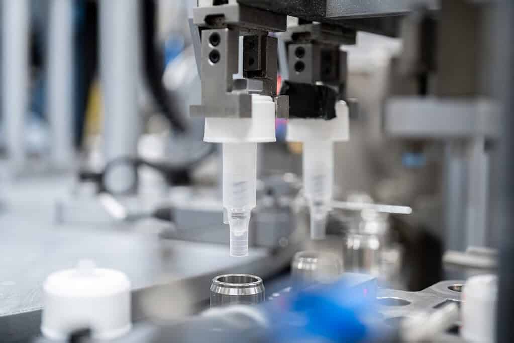 losyon pompa üretimi - Dağıtım bölmesi montaj makinesi