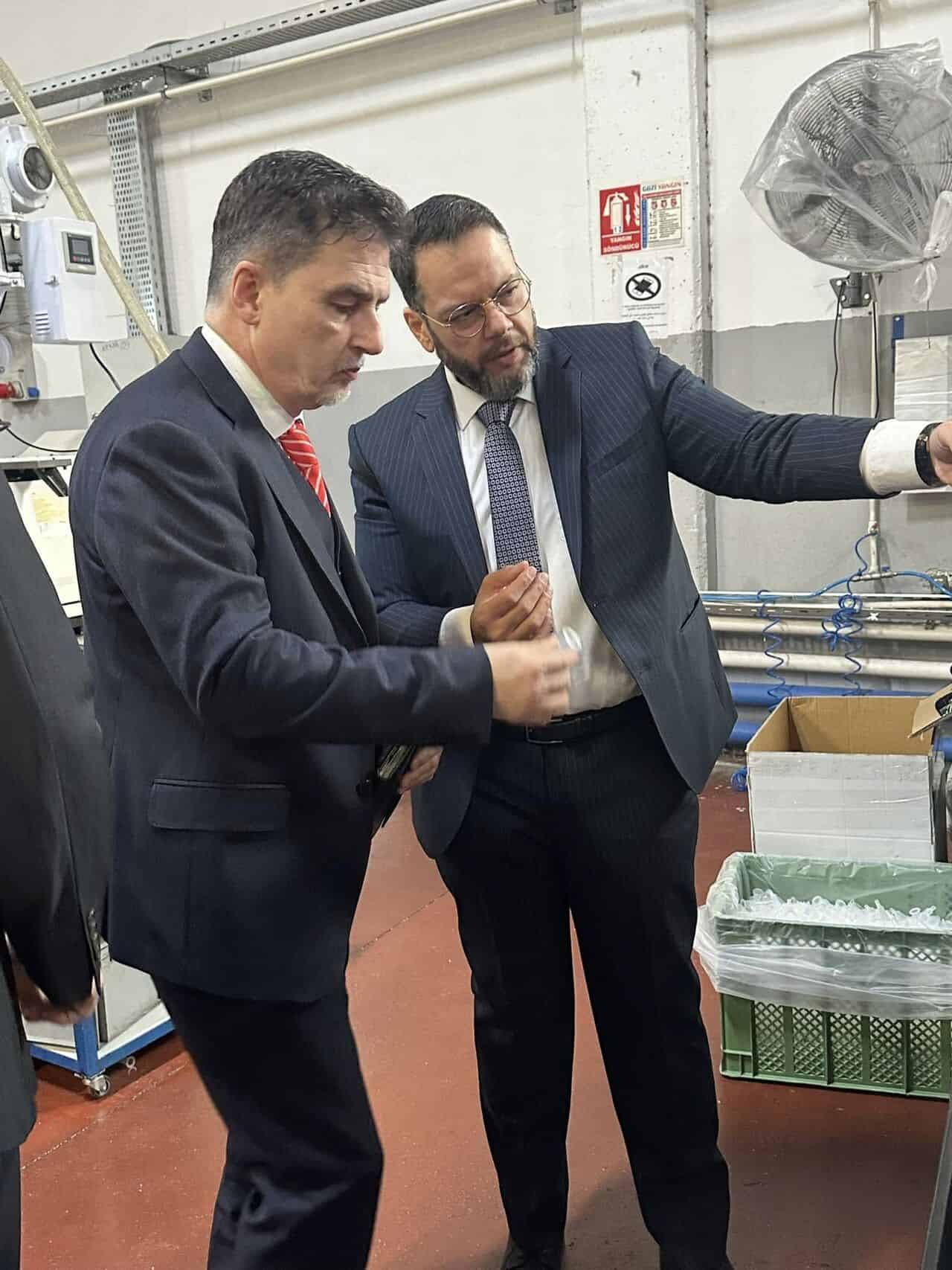 Ekonomi Politikaları Kurulu Üyesi Hakan Yurdakul'dan Fabrikamıza Ziyaret (2)